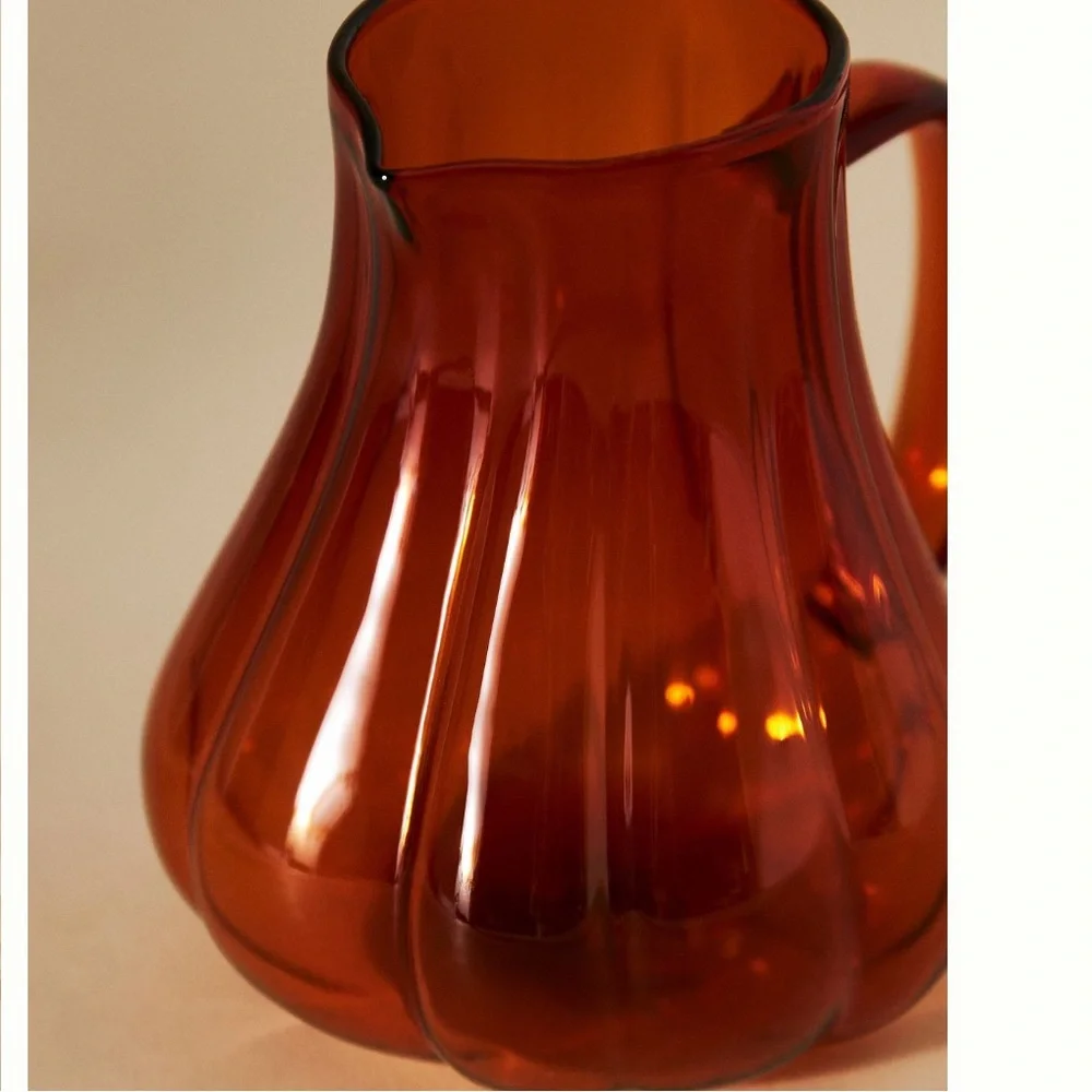 LAST ONE🔥Cindy glass pumpkin creamer by Anthropologie